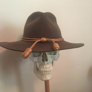 4X Beaver Justin Wide brim fedora